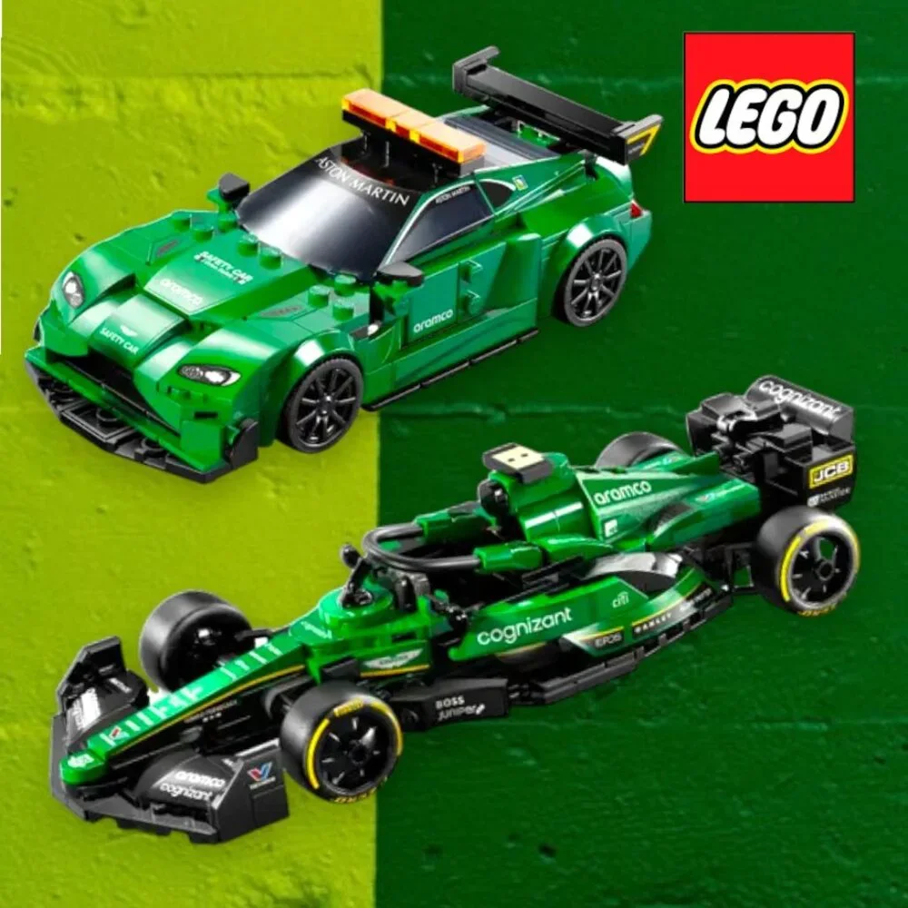 LEGO Speed Champions 76925: Aston Martin Vantage Safety Car & AMR23 (SEALED NEW)